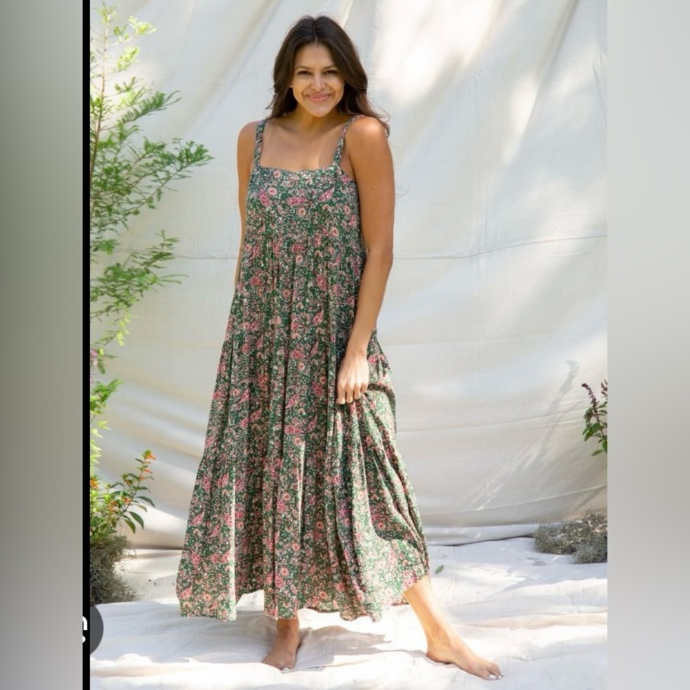 NATURAL LIFE Patricia Maxi dress small EUC